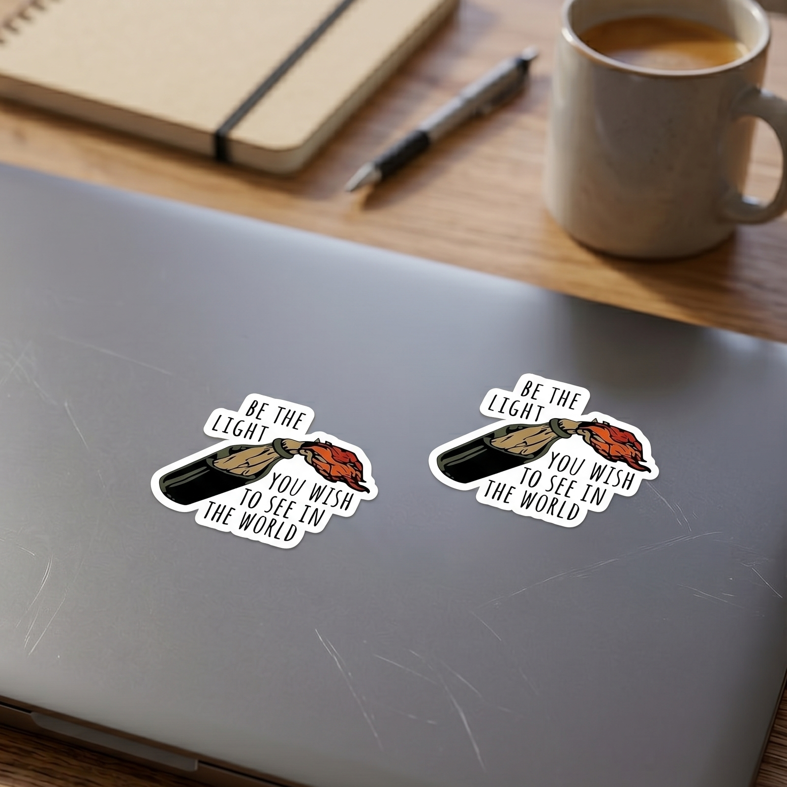 Only Livable Wages Prevent Warehouse Fires Sticker Set