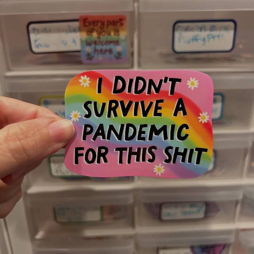 Anti Government Anti Trump Funny Sticker