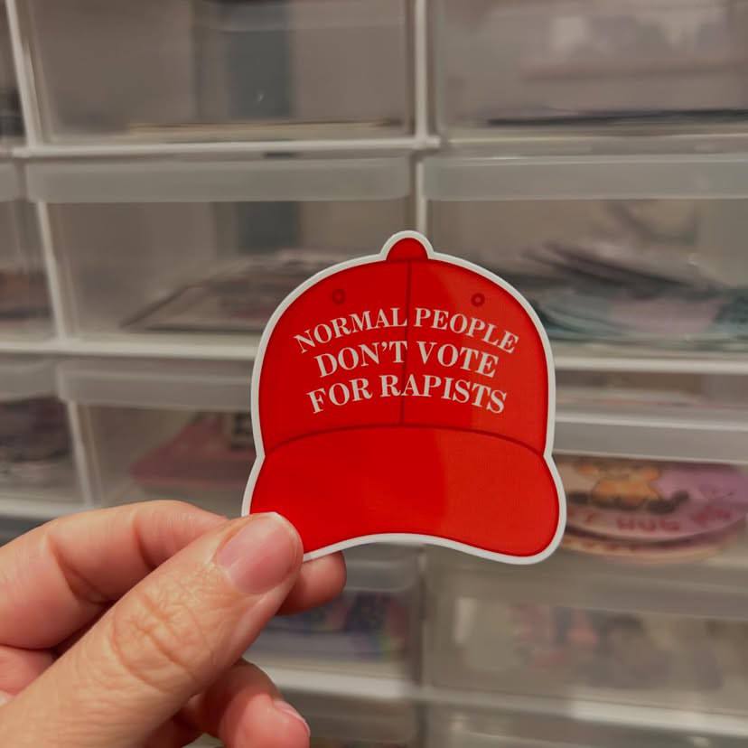 Anti Government Anti Trump Funny Sticker
