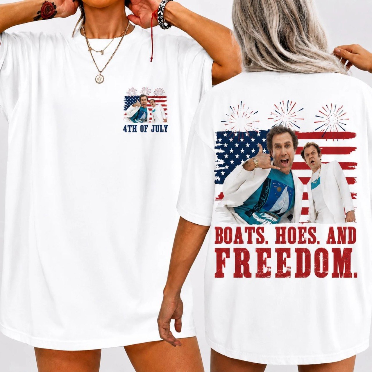 Boats Hoes And Freedom Shirt