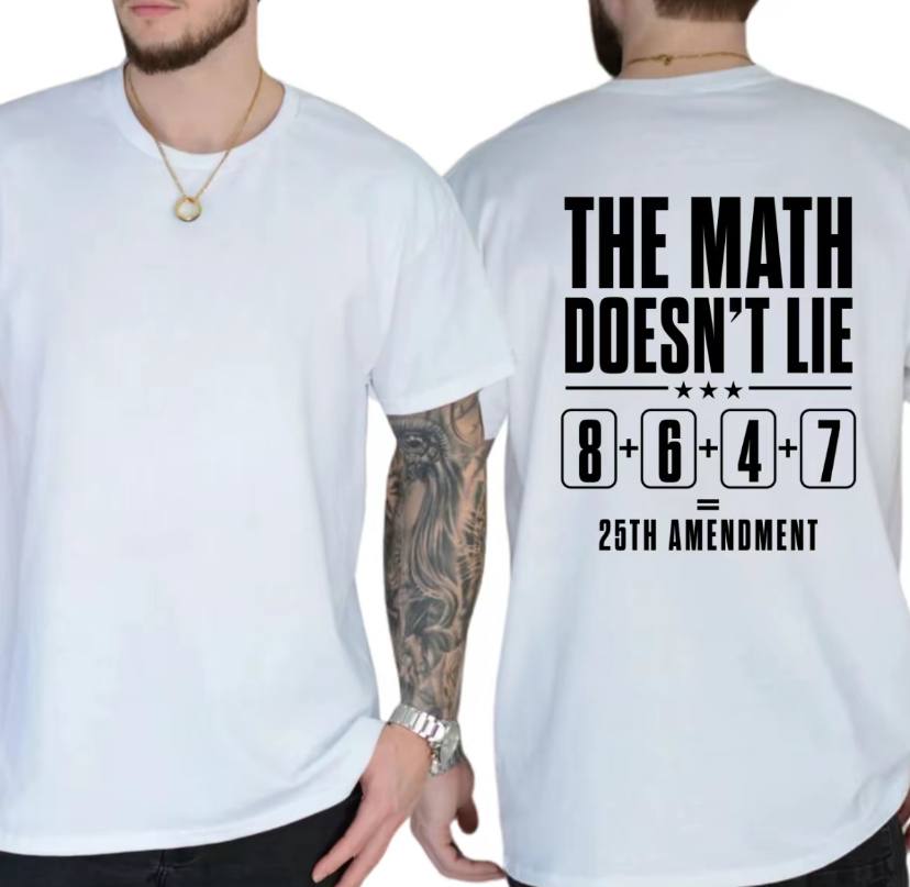 The Math Doesn't Lie 8647 Shirt - Image 2