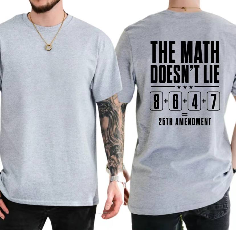 The Math Doesn't Lie 8647 Shirt
