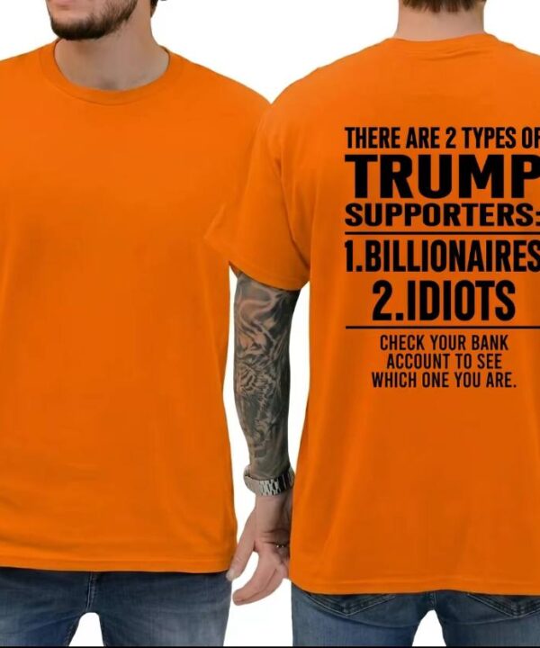 There Are 2 Types Of Trump Supporters Shirt