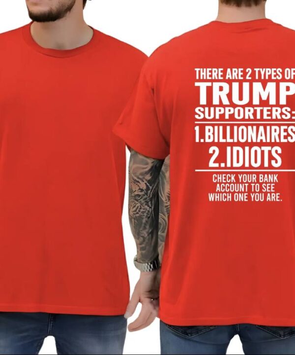 There Are 2 Types Of Trump Supporters Shirt