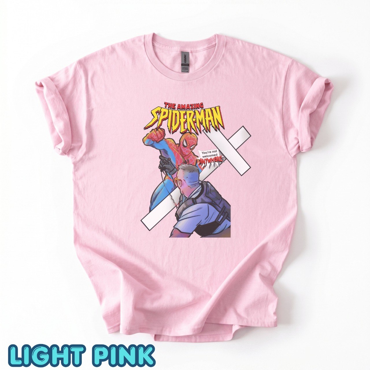 Amazing Spider Beat Up Jake Lang Shirt - Image 3