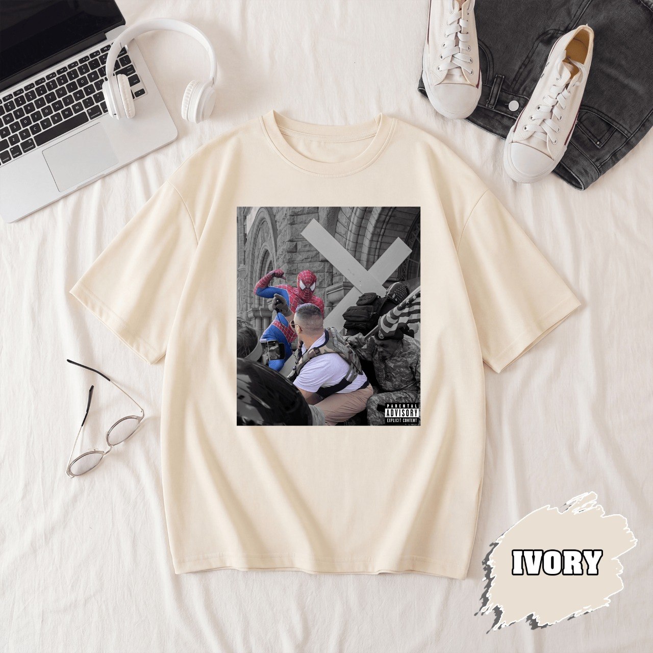 Spider Punched Jake Lang T-Shirt Shirt - Image 2
