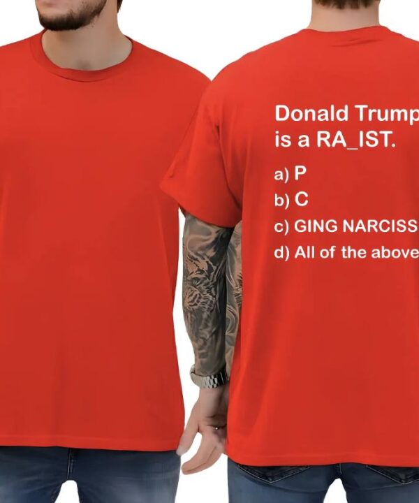 Donald Trump Is A Ra_ist Shirt