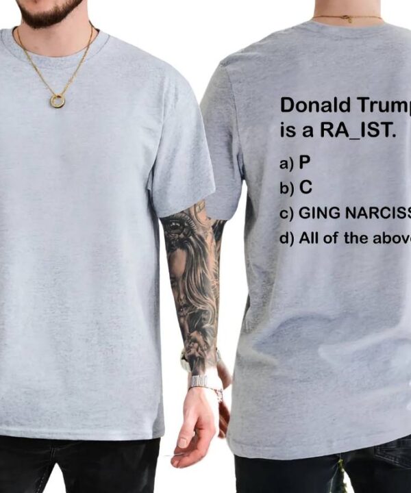 Donald Trump Is A Ra_ist Shirt