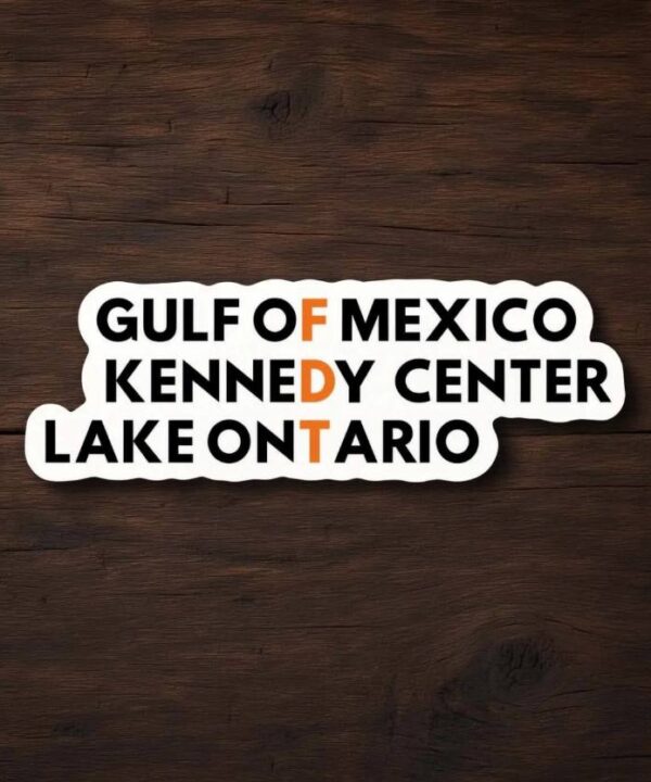 FDT Gulf Of Mexico Lake Ontario Sticker