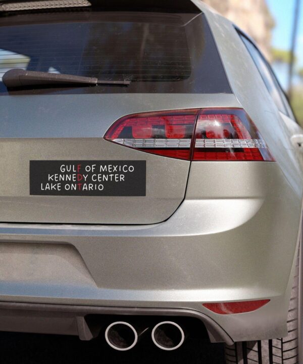 FDT Car Magnet | Gulf of Mexico Kennedy Center Lake Ontario