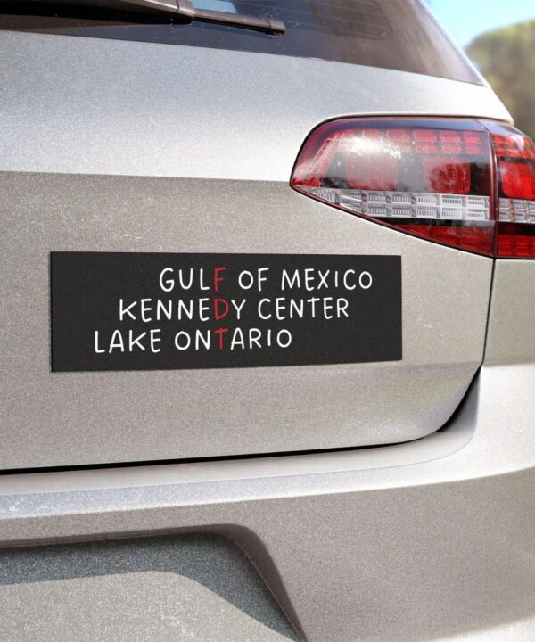 FDT Car Magnet | Gulf of Mexico Kennedy Center Lake Ontario