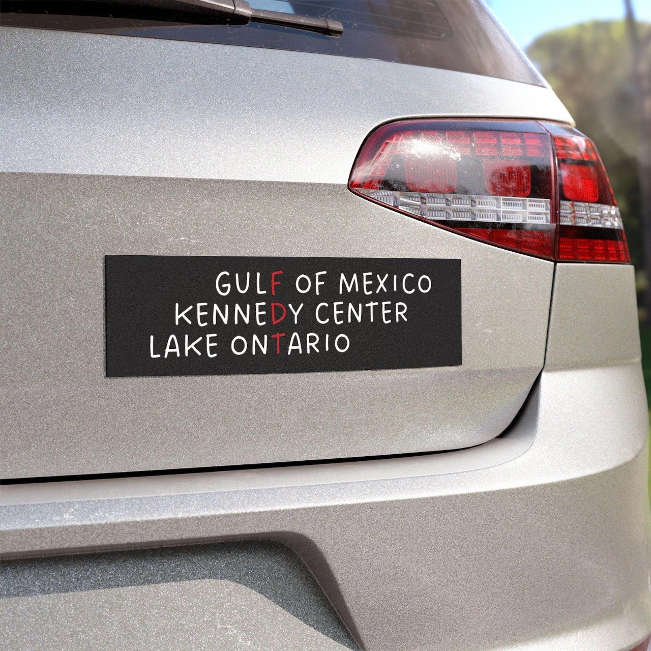 FDT Car Magnet | Gulf of Mexico Kennedy Center Lake Ontario