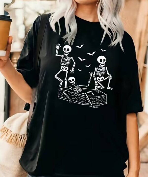 Fuck Trump Halloween Skeleton Shirt