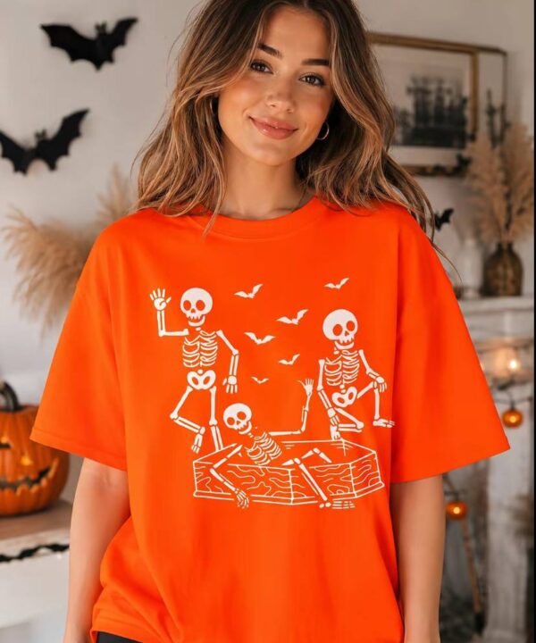 Fuck Trump Halloween Skeleton Shirt