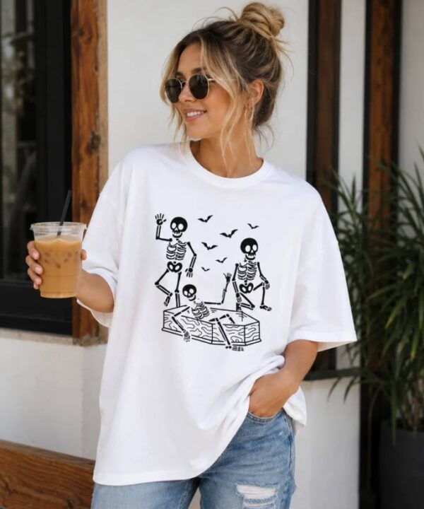 Fuck Trump Halloween Skeleton Shirt