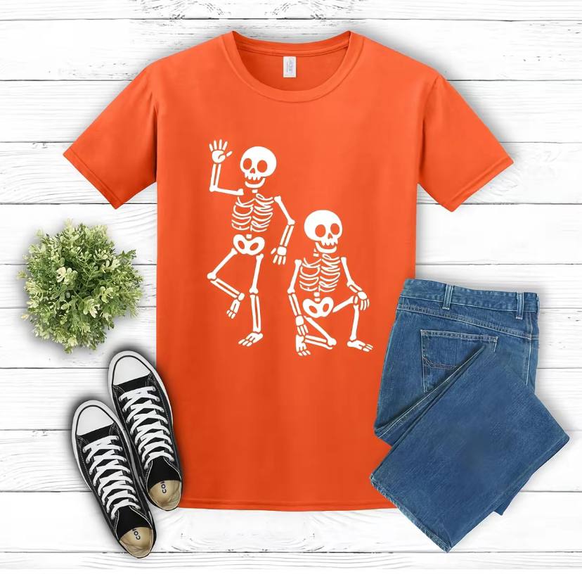 Fuck Trump Halloween Skeleton V2 Shirt